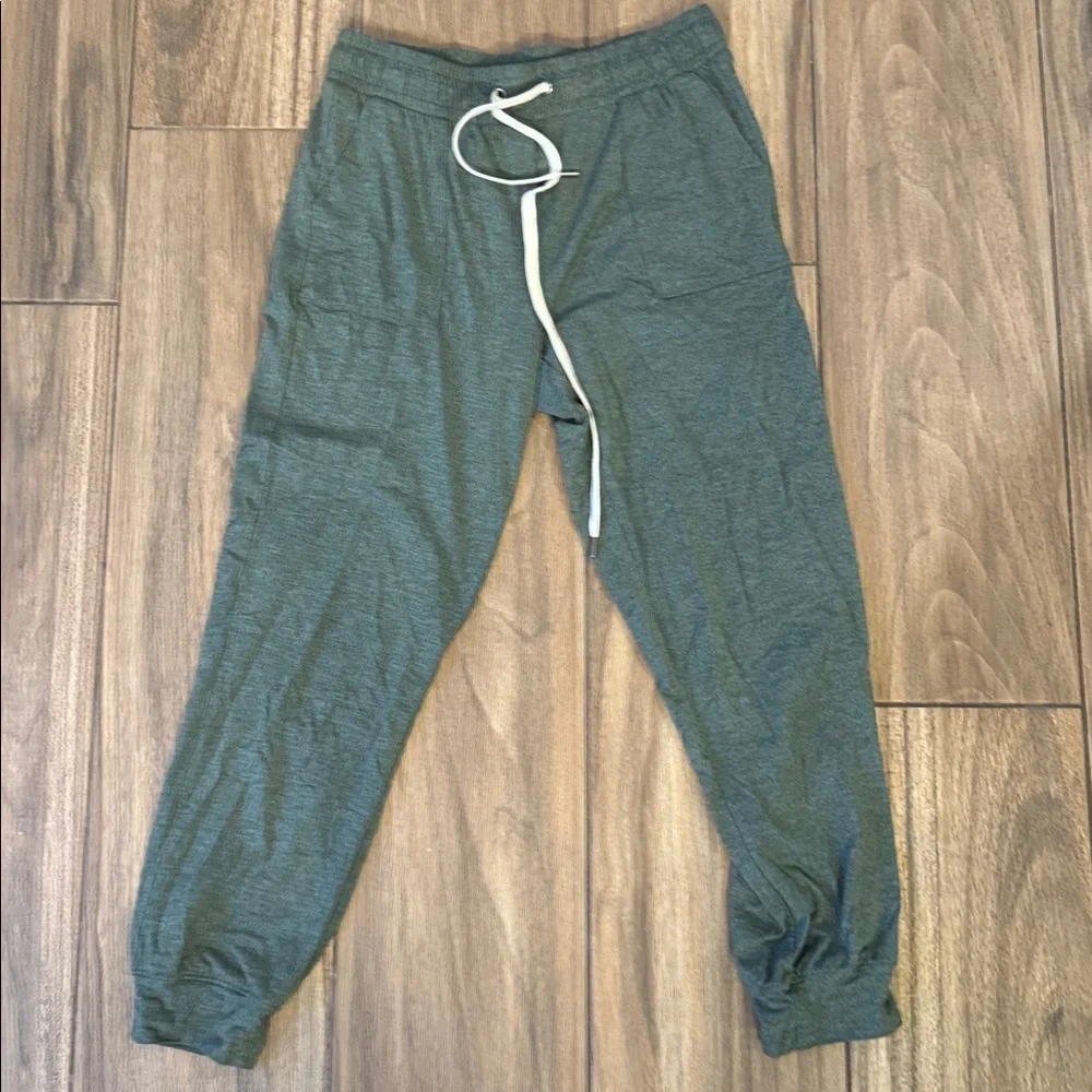 Zobha Green Jogger Pants with Drawstring